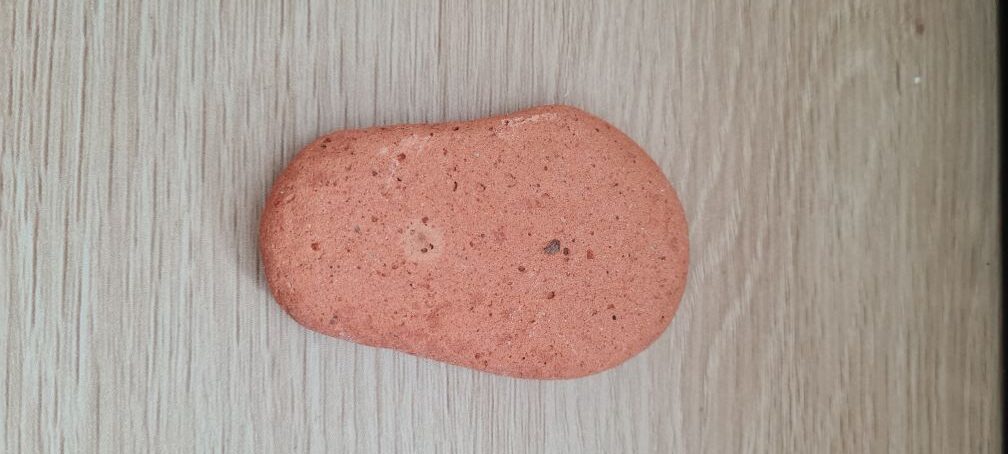 Beach Tumbled Brick Piece